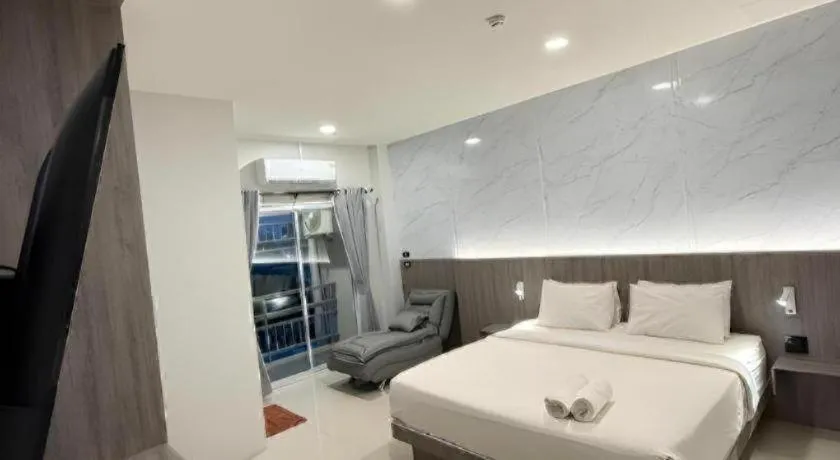 Bed in Nonsi Hotel Phitsanulok