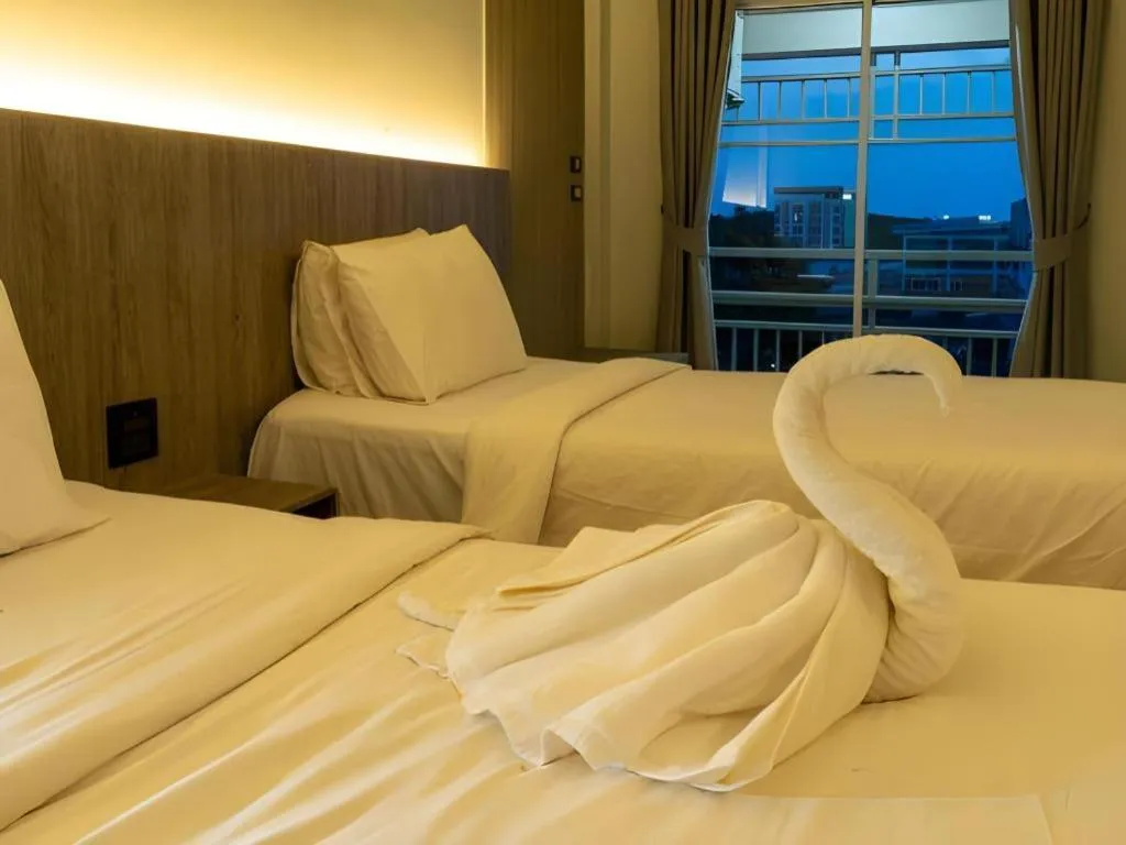 Bed in Nonsi Hotel Phitsanulok