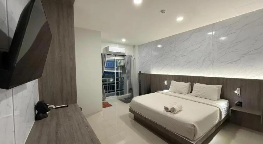 Bed in Nonsi Hotel Phitsanulok