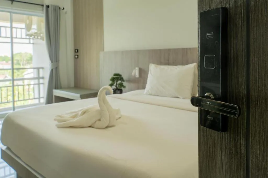 Bed in Nonsi Hotel Phitsanulok