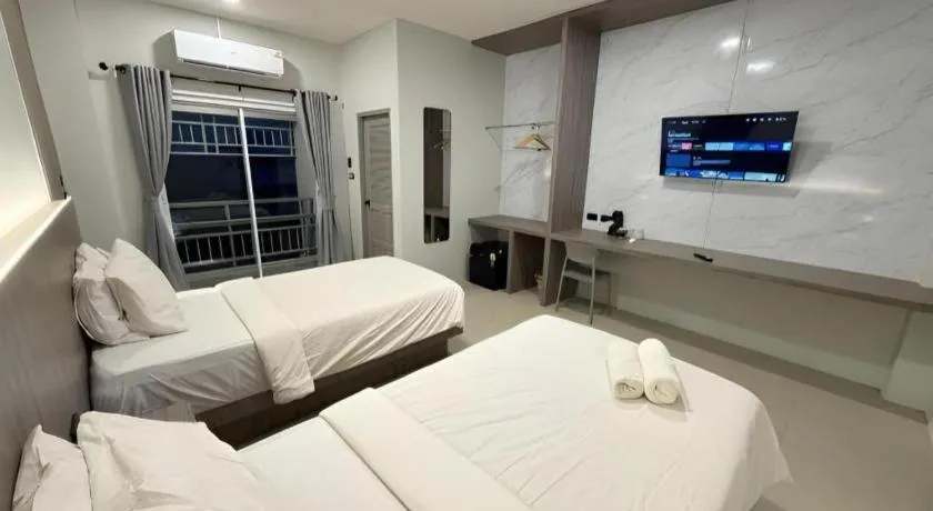 Bed in Nonsi Hotel Phitsanulok