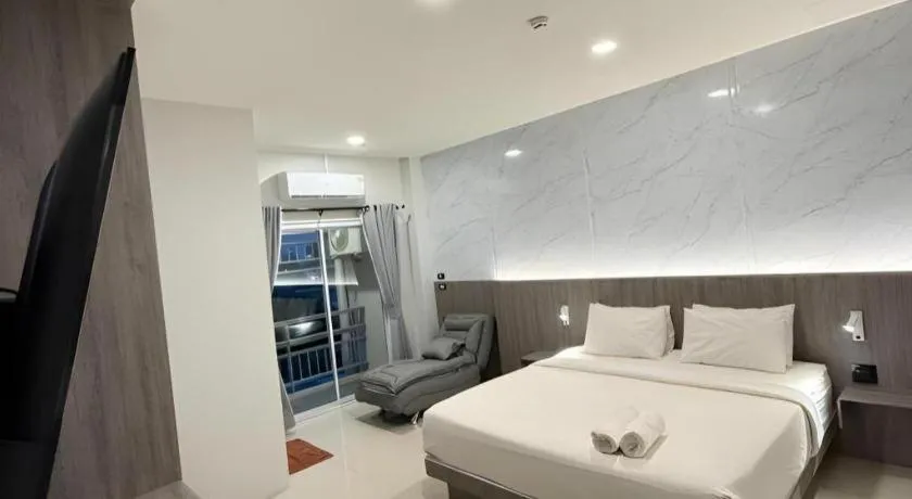 Bed in Nonsi Hotel Phitsanulok