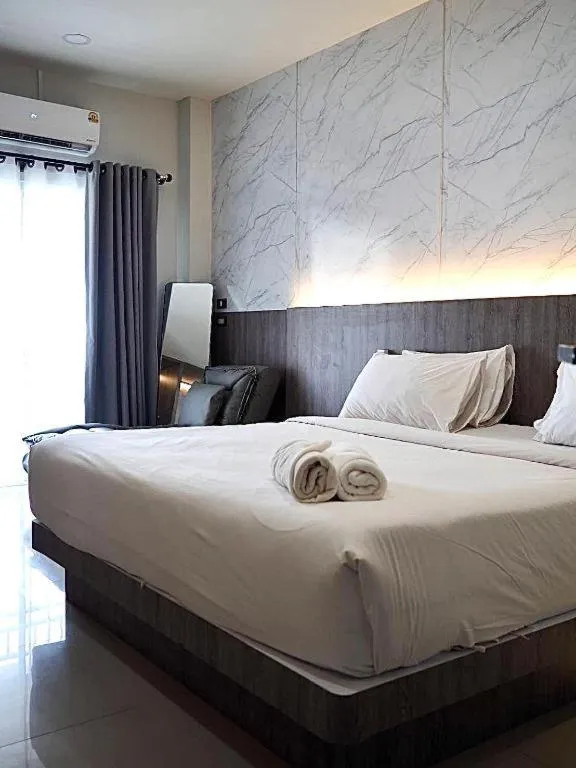 Bed in Nonsi Hotel Phitsanulok