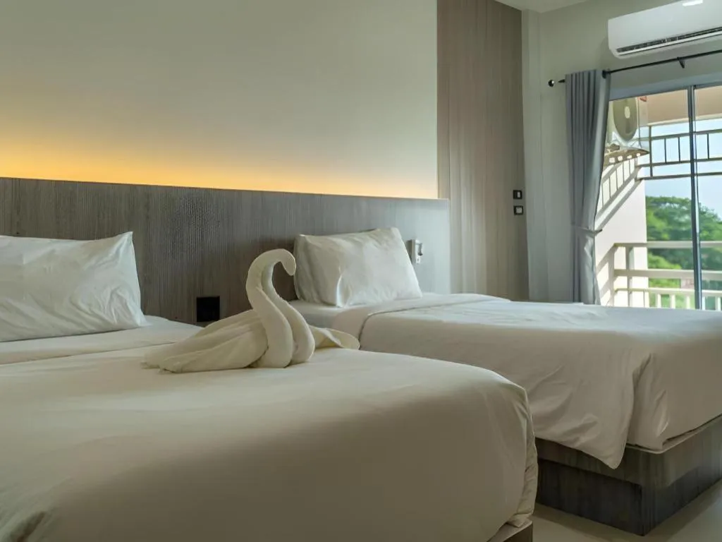 Bed in Nonsi Hotel Phitsanulok