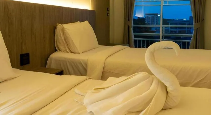 Bed in Nonsi Hotel Phitsanulok