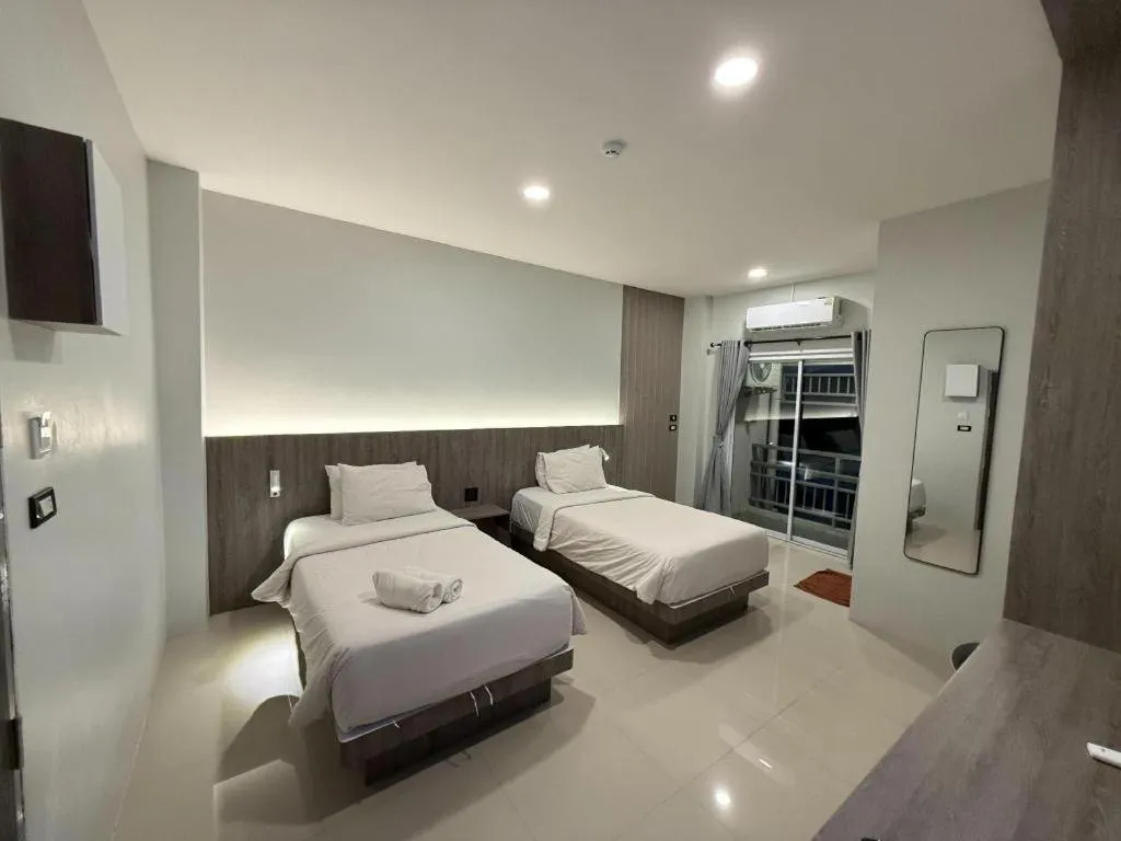 Bed in Nonsi Hotel Phitsanulok