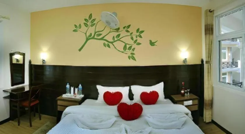 Bed in Center Park Resort
