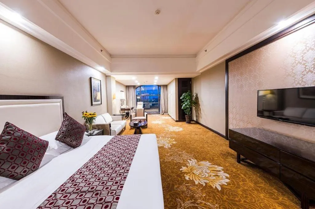 Bed in Country Garden Phoenix Hotel Shenyang