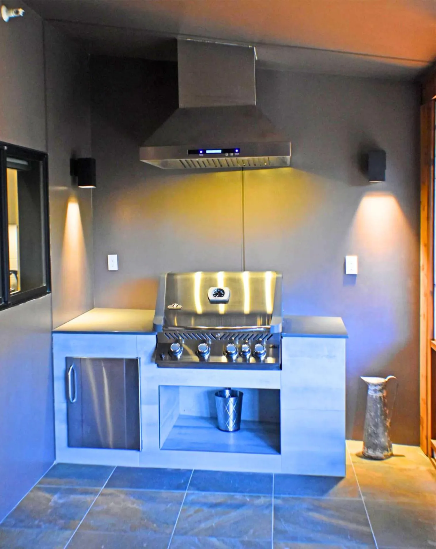 BBQ facilities in Beaver Lakefront Cabins - Couples Only Getaways