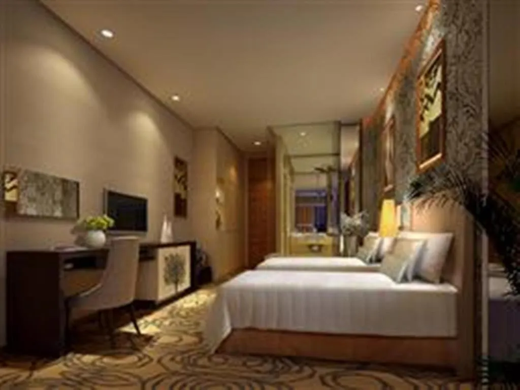 Bed in Foshan Nanhai Huifeng Holiday Hotel
