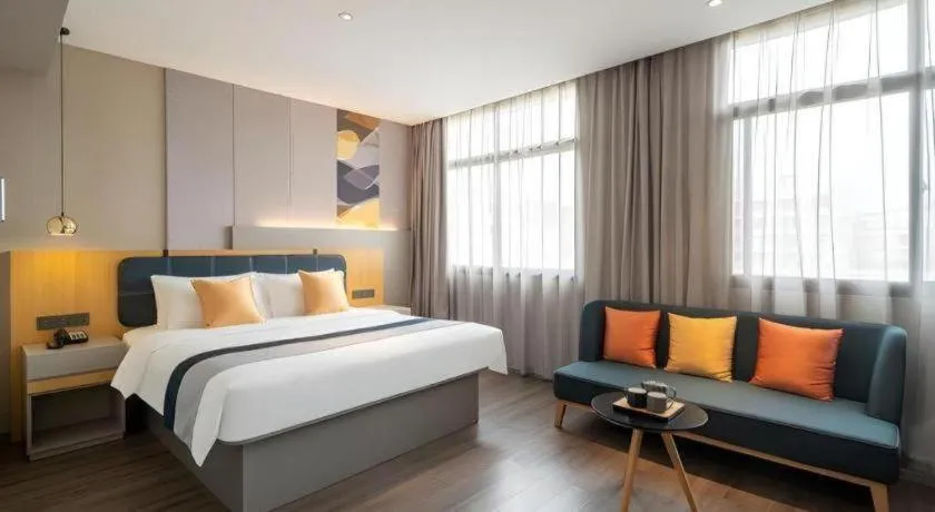 Bed in Home Inn Selected Xiamen University Zhongshan Road