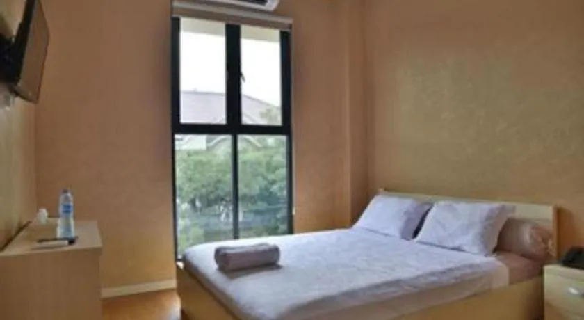 Bed in Grey House Tebet