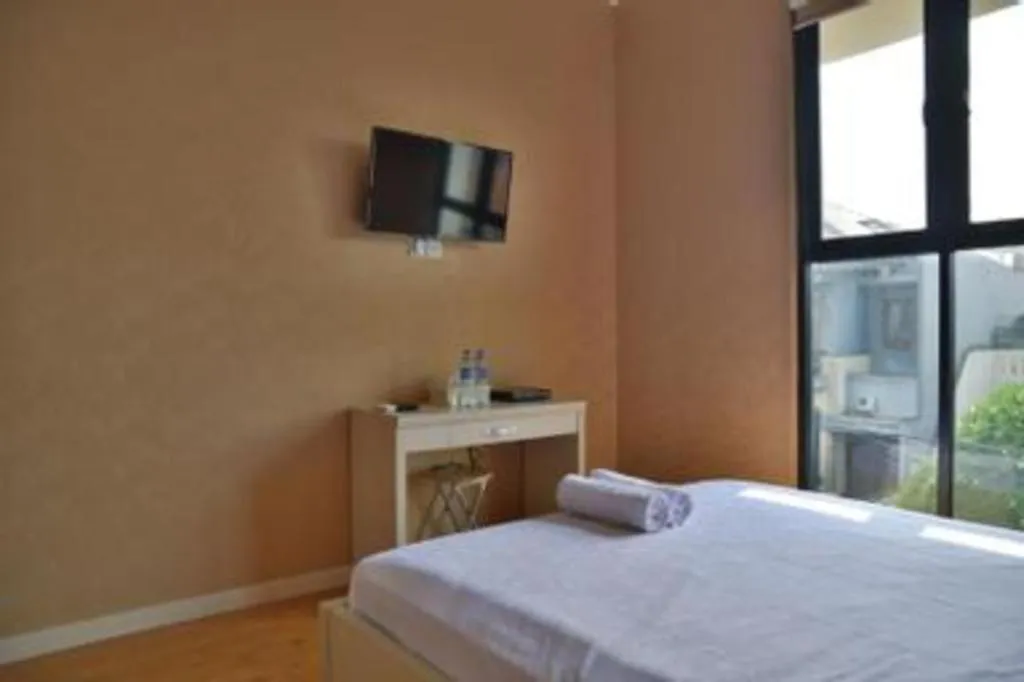 Bed in Grey House Tebet