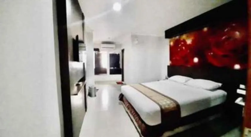 Bed in d'Arcici Hotel Plumpang