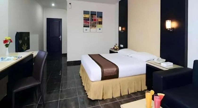 Bed in d'Arcici Hotel Plumpang