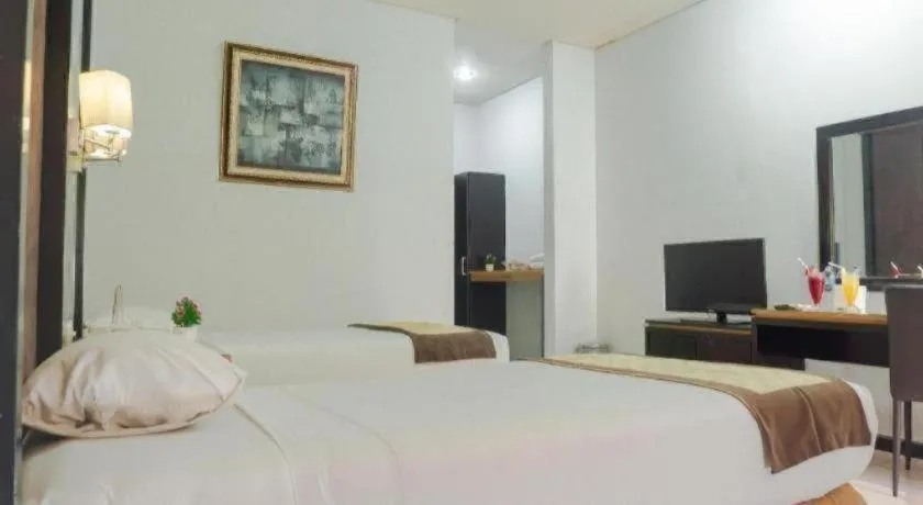 Bed in d'Arcici Hotel Plumpang