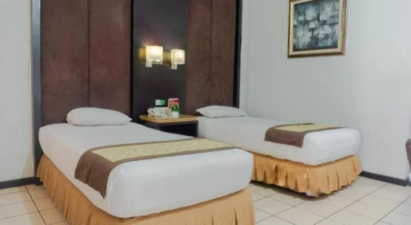 Bed in d'Arcici Hotel Plumpang