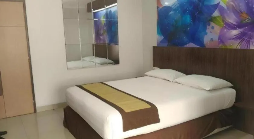 Bed in d'Arcici Hotel Plumpang