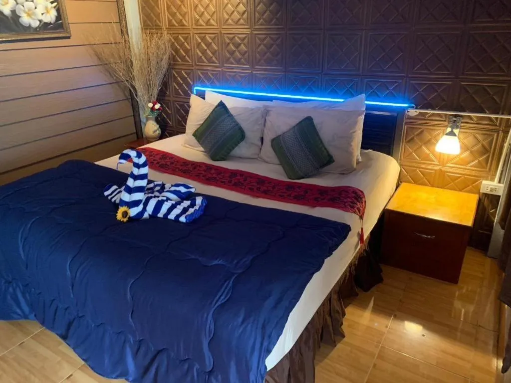 Bed in Wanghin Bungalow