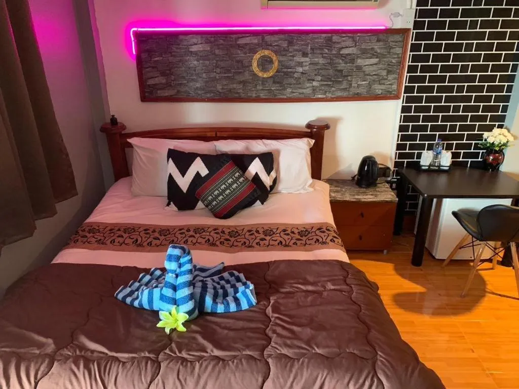 Bed in Wanghin Bungalow