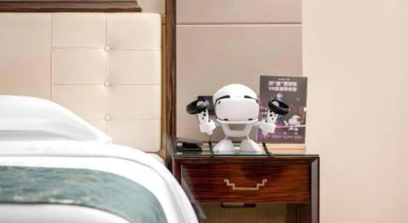 Bed in Jin Jiang Mingcheng Hotel