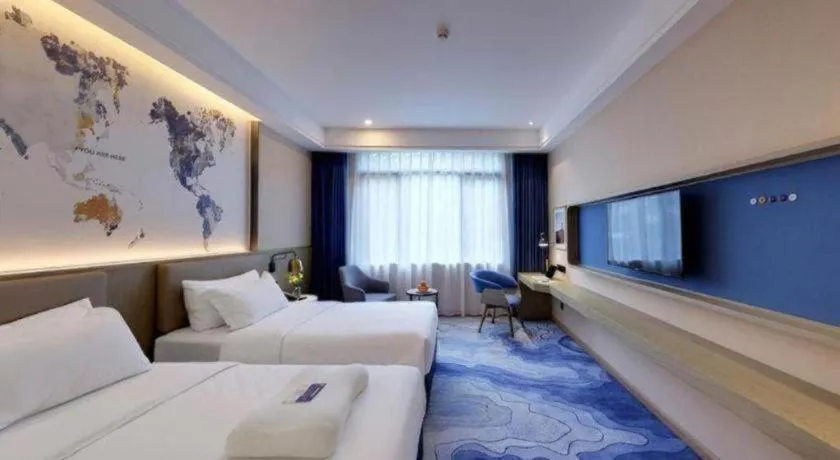 Bed in Kyriad Marvelous Hotel·Yanbu International Tea City