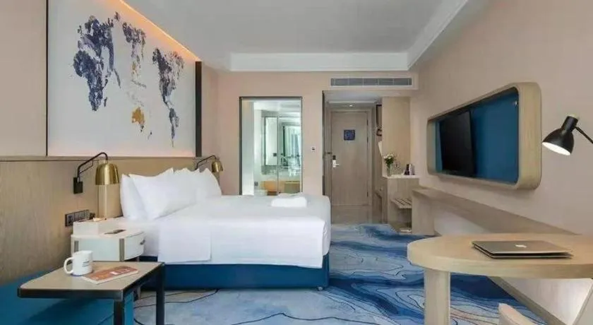 Bed in Kyriad Marvelous Hotel·Yanbu International Tea City