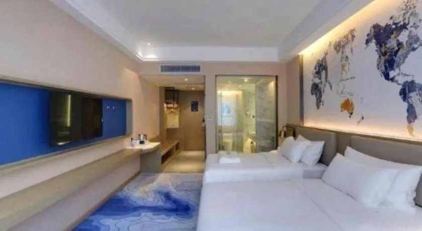 Bed in Kyriad Marvelous Hotel·Yanbu International Tea City