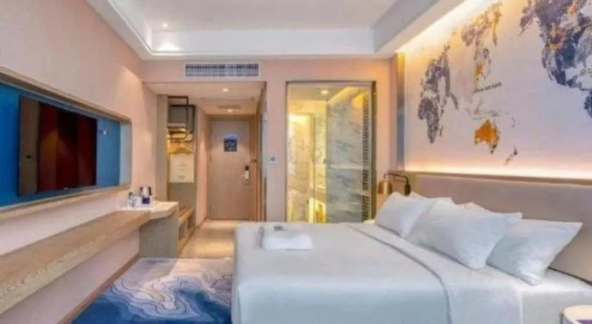 Bed in Kyriad Marvelous Hotel·Yanbu International Tea City