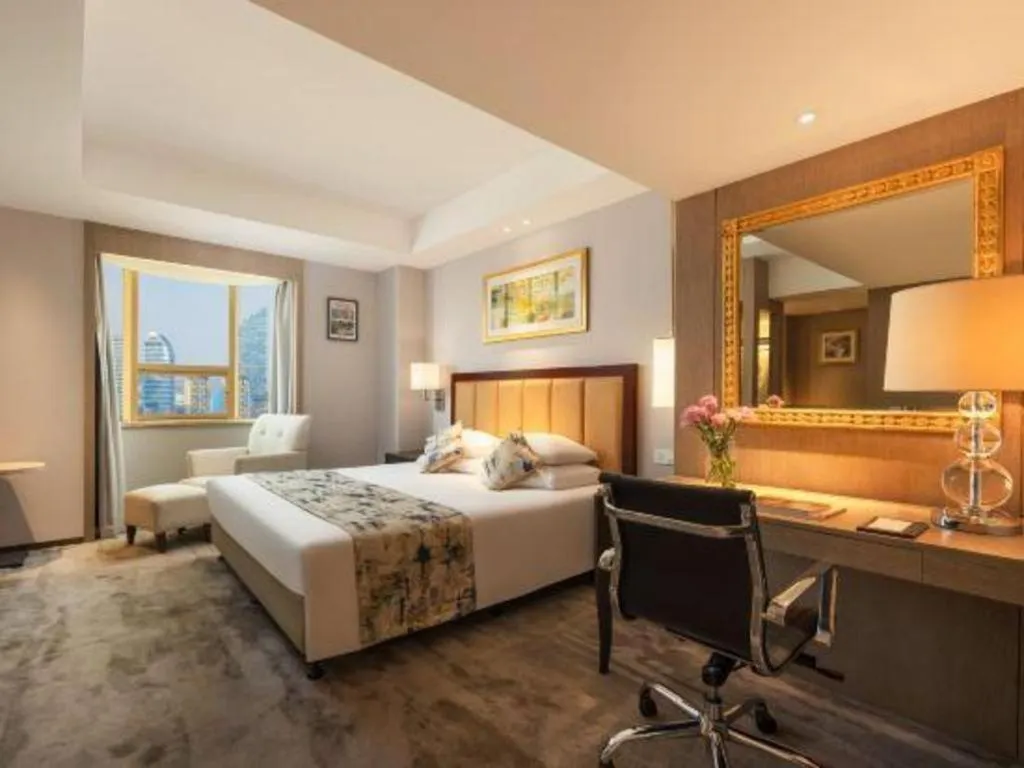 Bed in New Century Shaoxing Grand Hotel