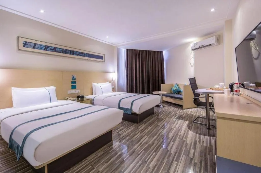Bed in City Comfort Inn Liuzhou Diwang North Station