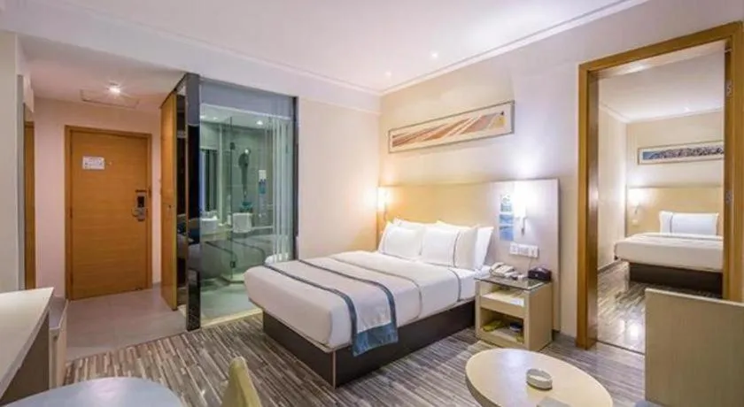 Bed in City Comfort Inn Liuzhou Diwang North Station