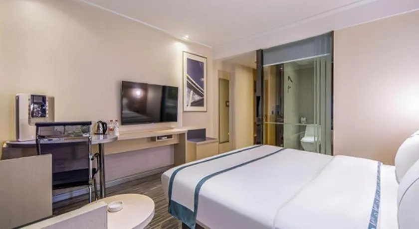 Bed in City Comfort Inn Liuzhou Diwang North Station