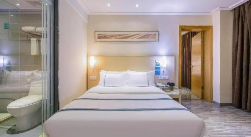 Bed in City Comfort Inn Liuzhou Diwang North Station