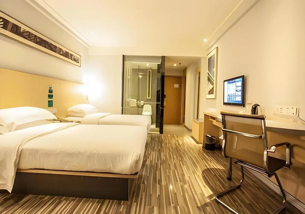 Bed in City Comfort Inn Liuzhou Diwang North Station