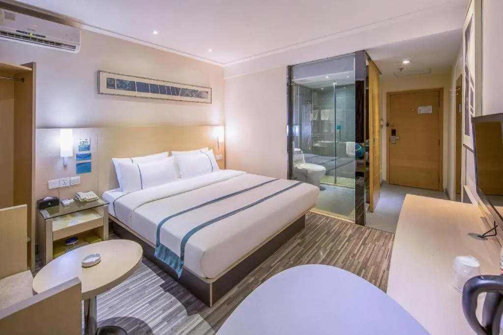 Bed in City Comfort Inn Liuzhou Diwang North Station