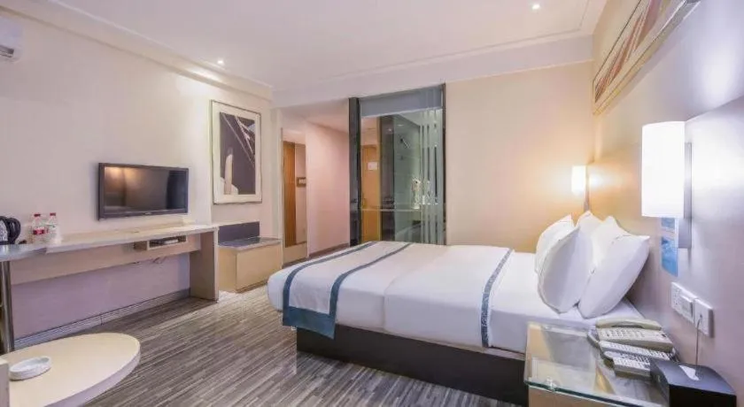 Bed in City Comfort Inn Liuzhou Diwang North Station