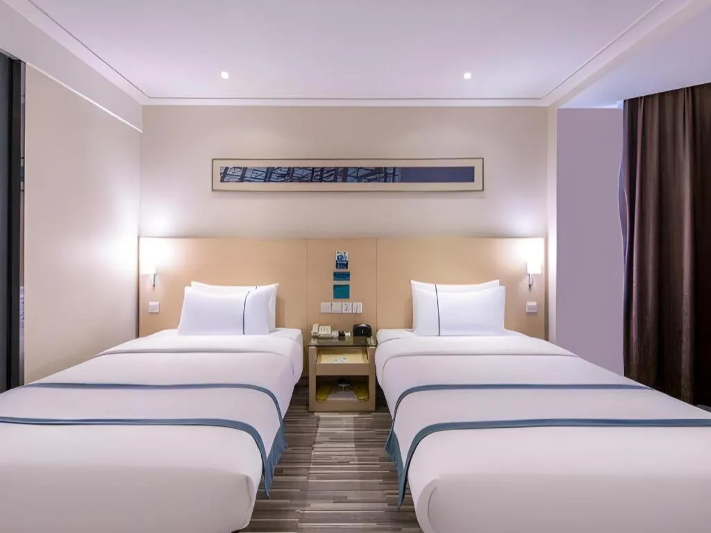 Bed in City Comfort Inn Liuzhou Diwang North Station