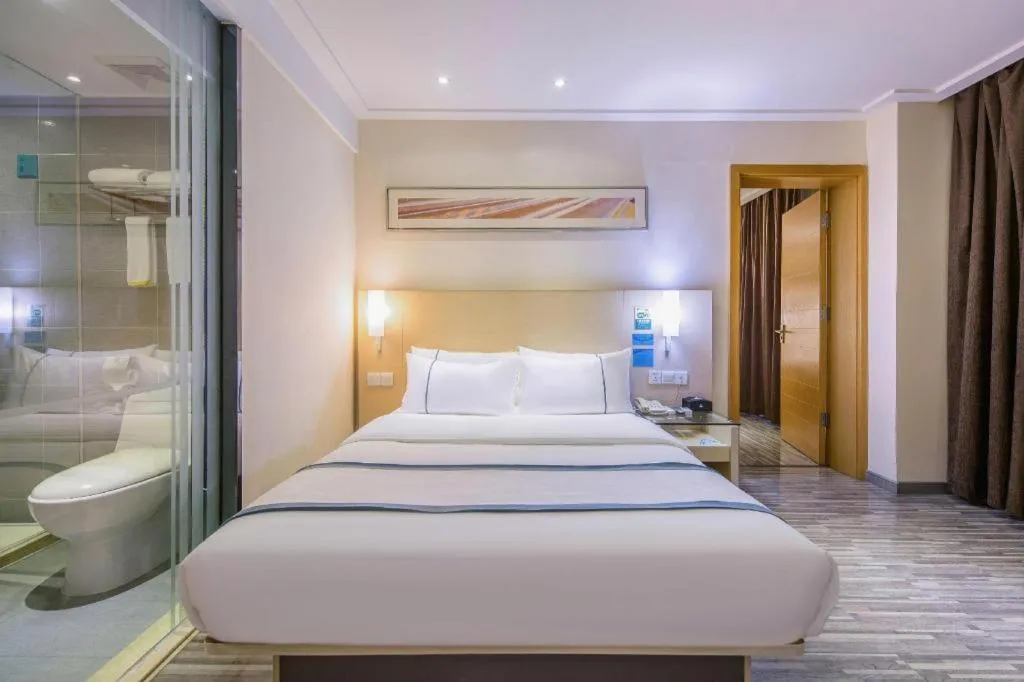 Bed in City Comfort Inn Liuzhou Diwang North Station