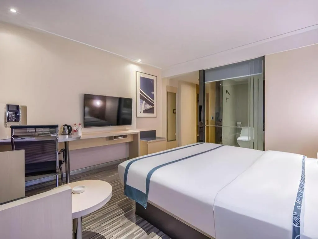 Bed in City Comfort Inn Liuzhou Diwang North Station