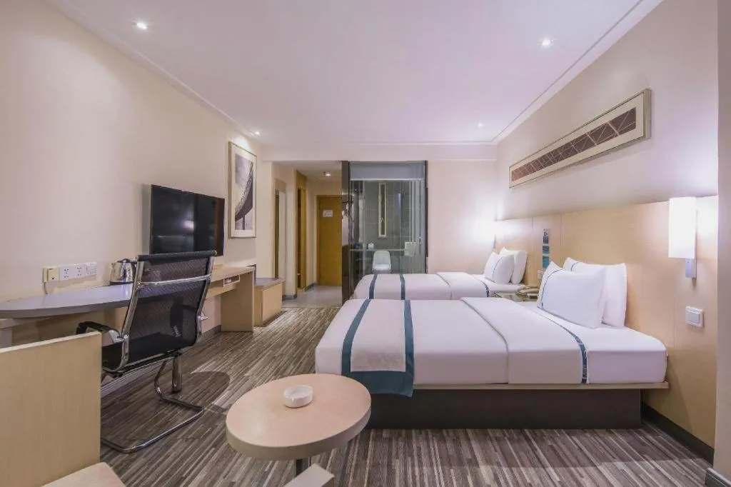 Bed in City Comfort Inn Liuzhou Diwang North Station