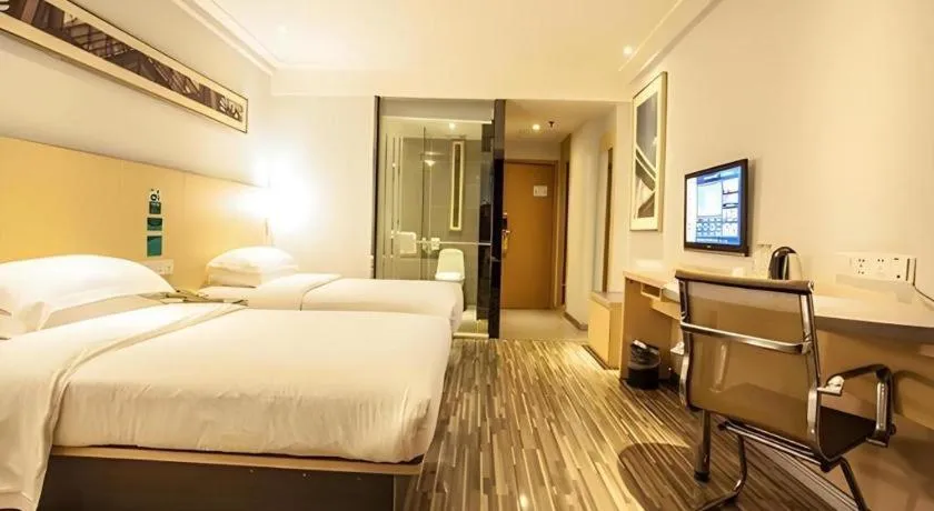 Bed in City Comfort Inn Liuzhou Diwang North Station