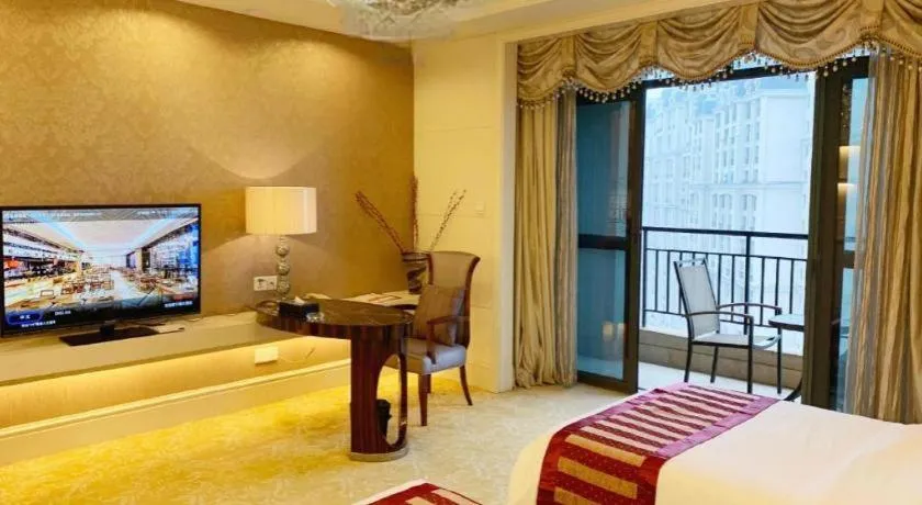 Bed in Country Garden Phoenix Hotel Jurong