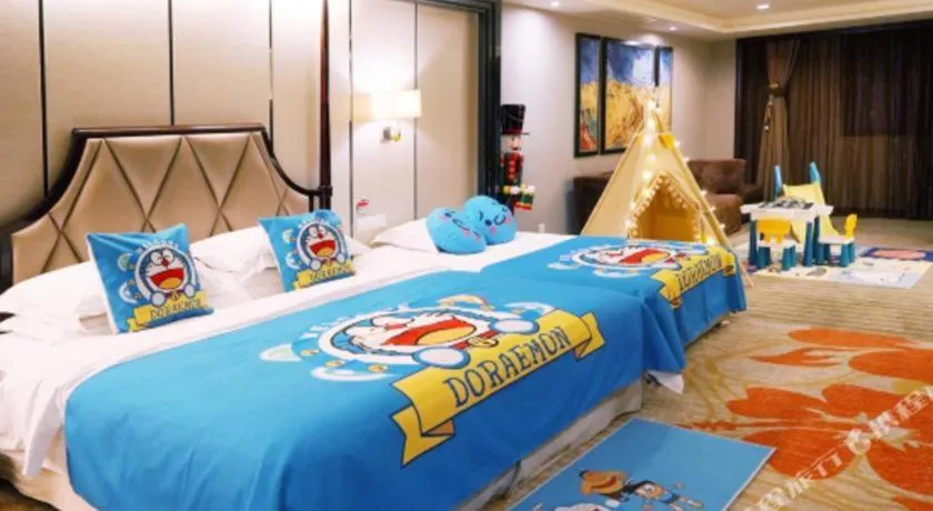 Bed in Country Garden Phoenix Hotel Jurong