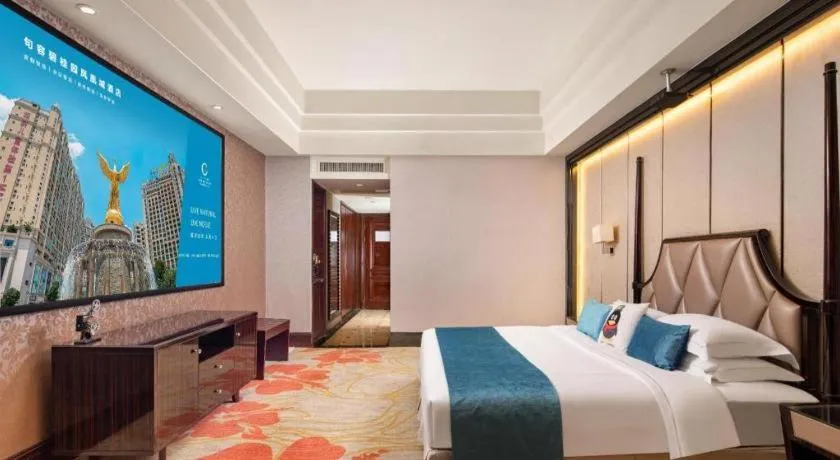 Bed in Country Garden Phoenix Hotel Jurong