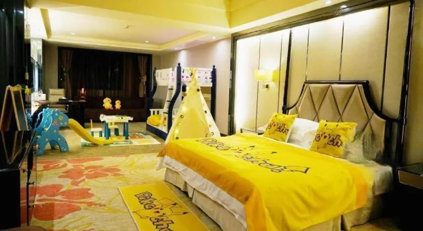 Bed in Country Garden Phoenix Hotel Jurong