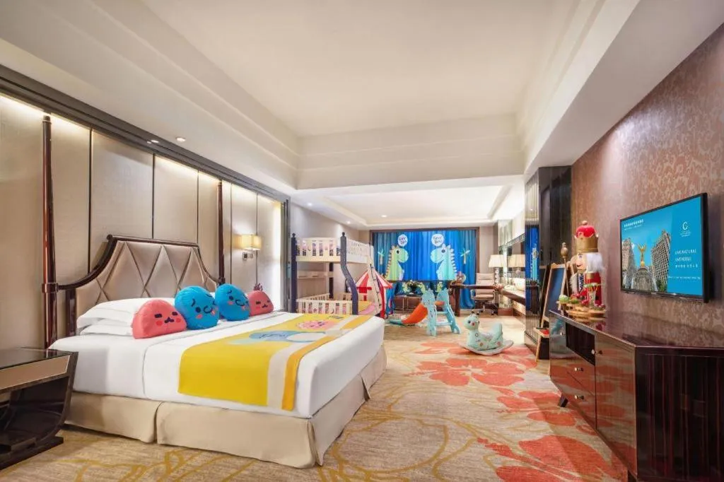 Bed in Country Garden Phoenix Hotel Jurong