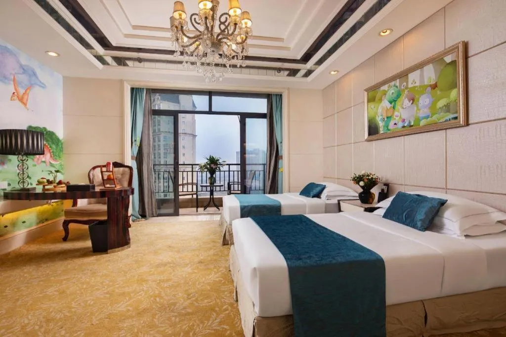 Bed in Country Garden Phoenix Hotel Jurong