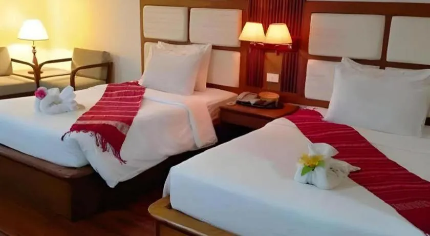 Bed in River City Hotel