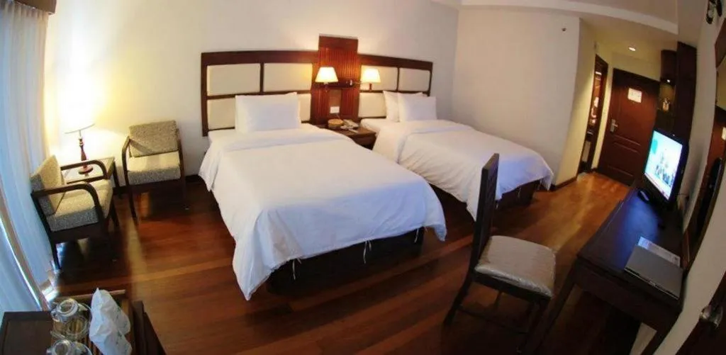 Bed in River City Hotel